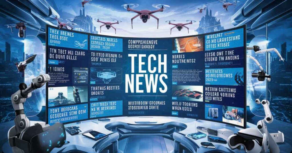 comprehensive coverage of tech news