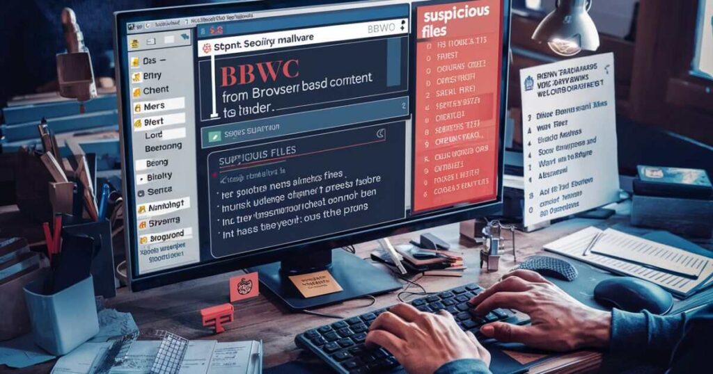 get rid of bbwc malware