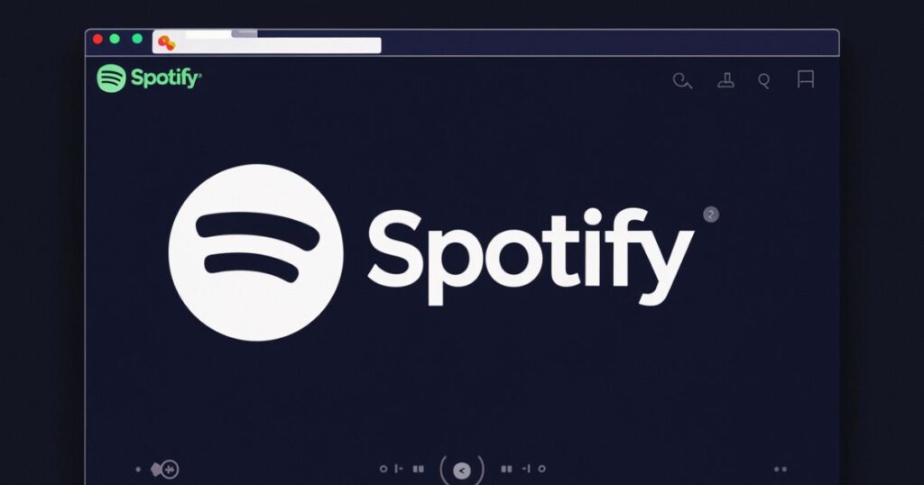 Spotify web player Dark Mode