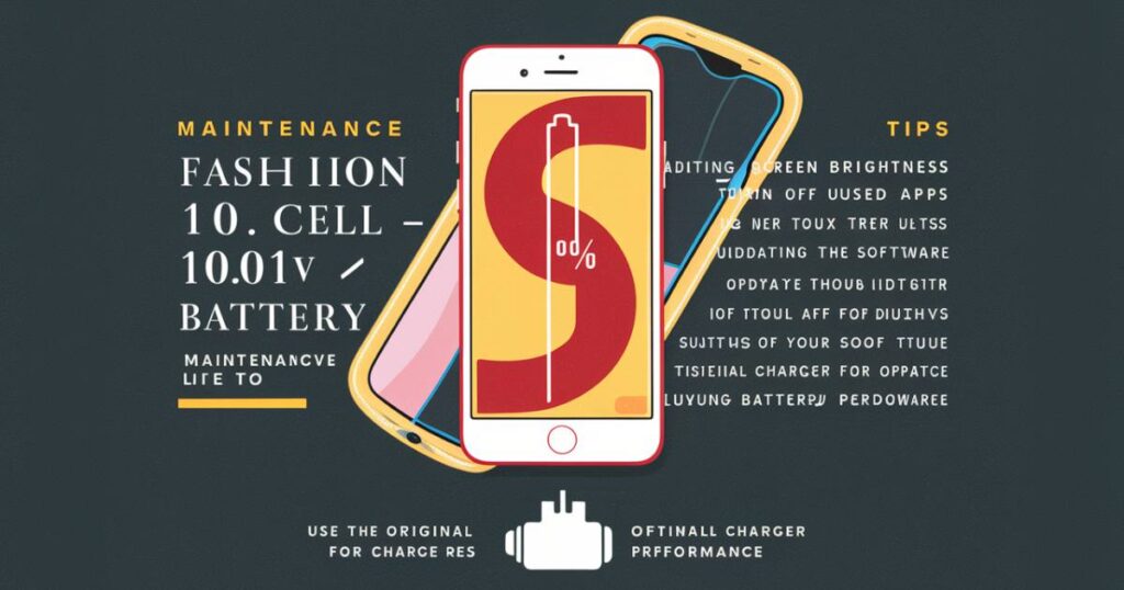 Maintenance Tips for Prolonging Battery Life