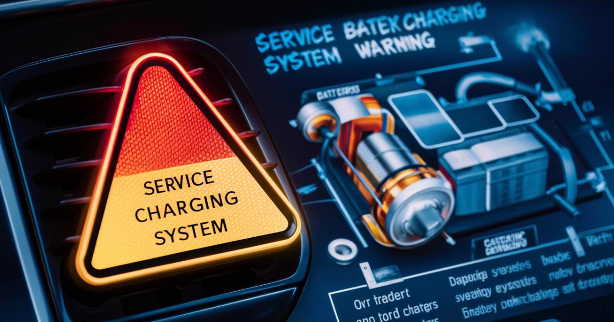 service battery charging system