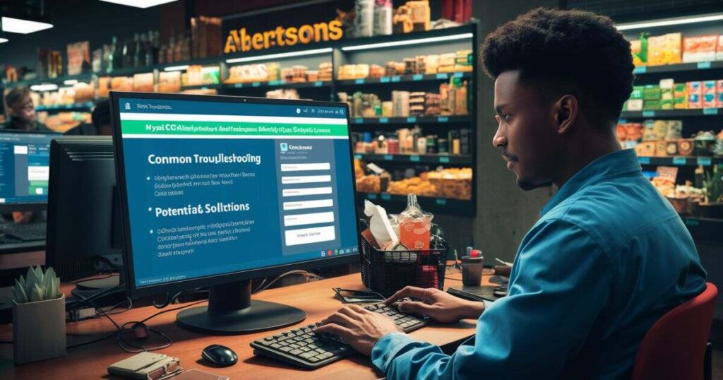 troubleshooting myaci albertsons