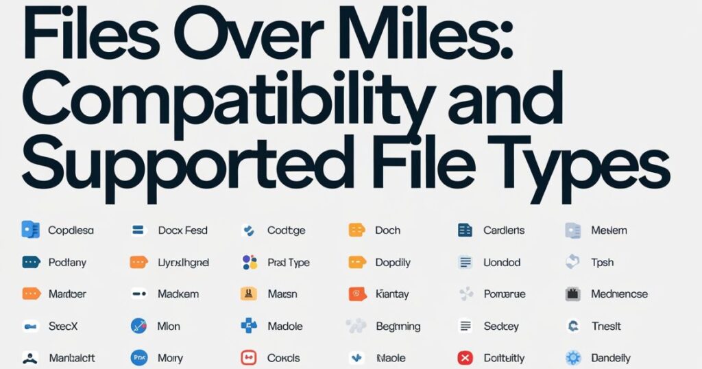 Compatibility and Supported File Types